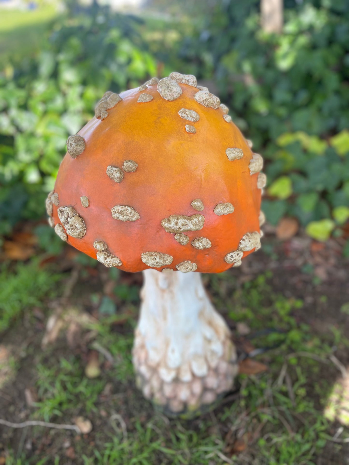 Mini Glowing Tabletop Mushroom Round Cap